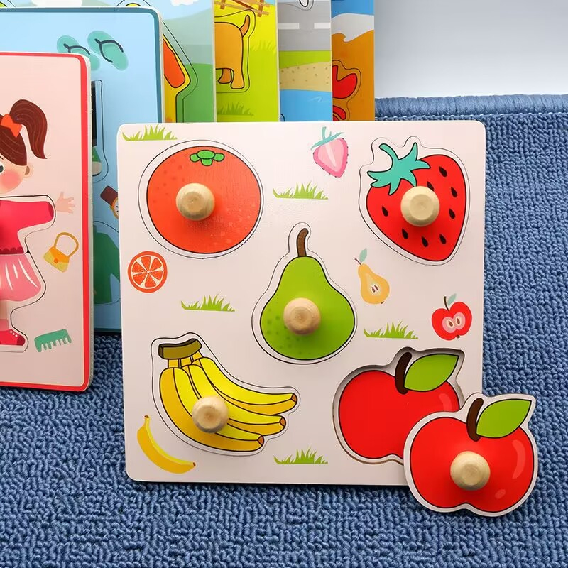 Kids Educational Game 2 - Kids Montessori 3D Wooden Puzzle Hands
