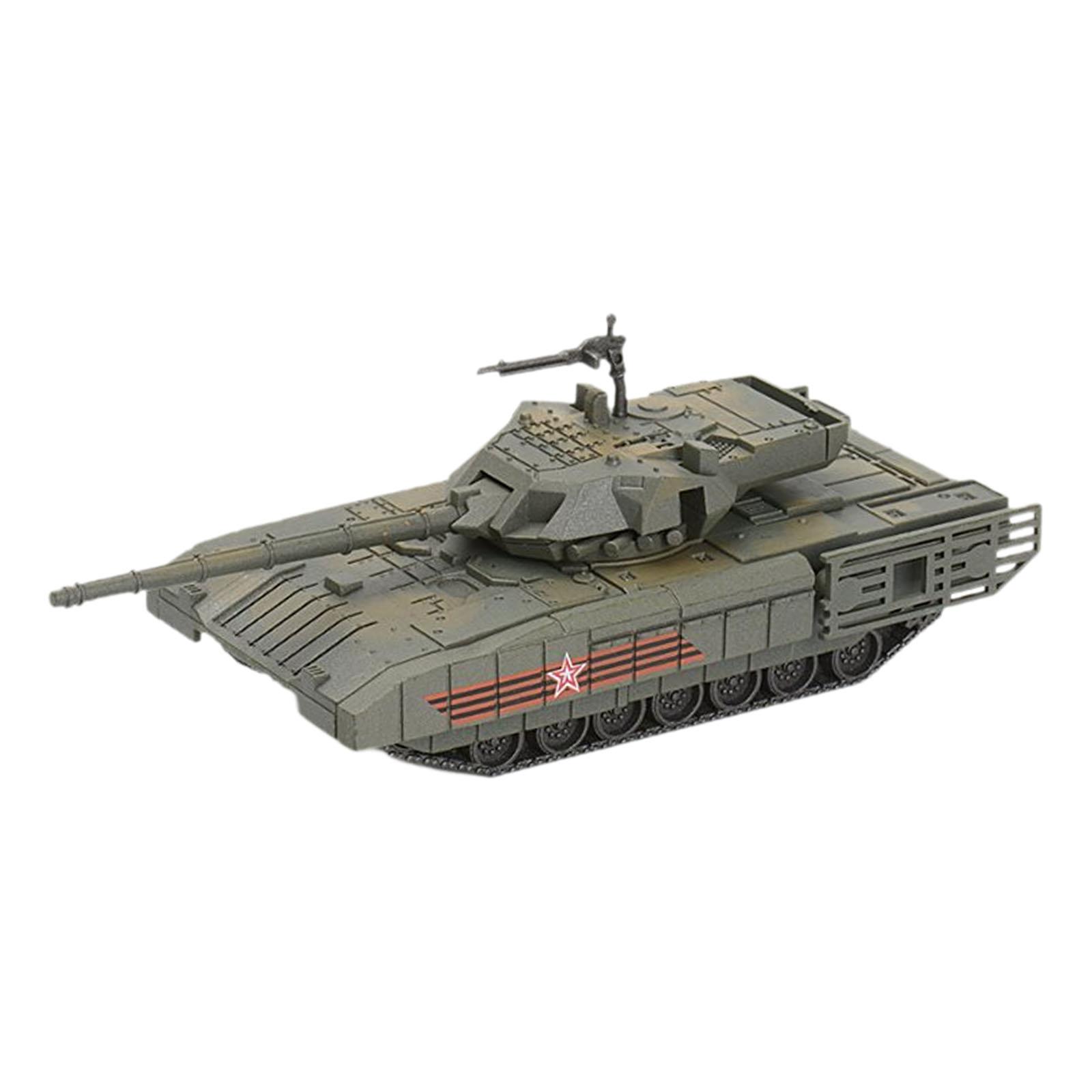 Kids Educational Device - Simulation 1/72 Tank Model Quick Build