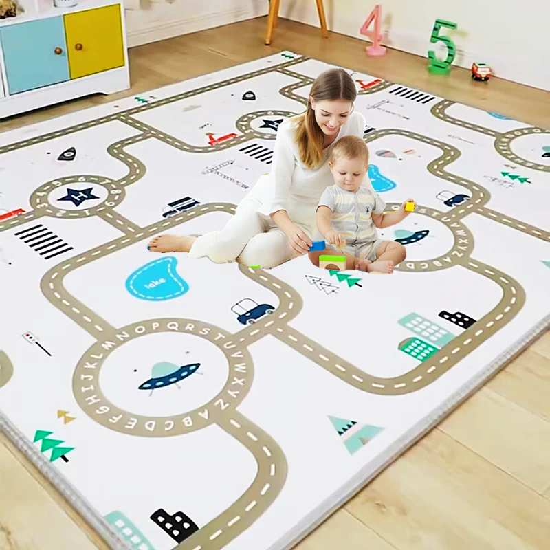 Cartoon Play Mat Multiple size - Kids Educational Game 2 reseña y precio