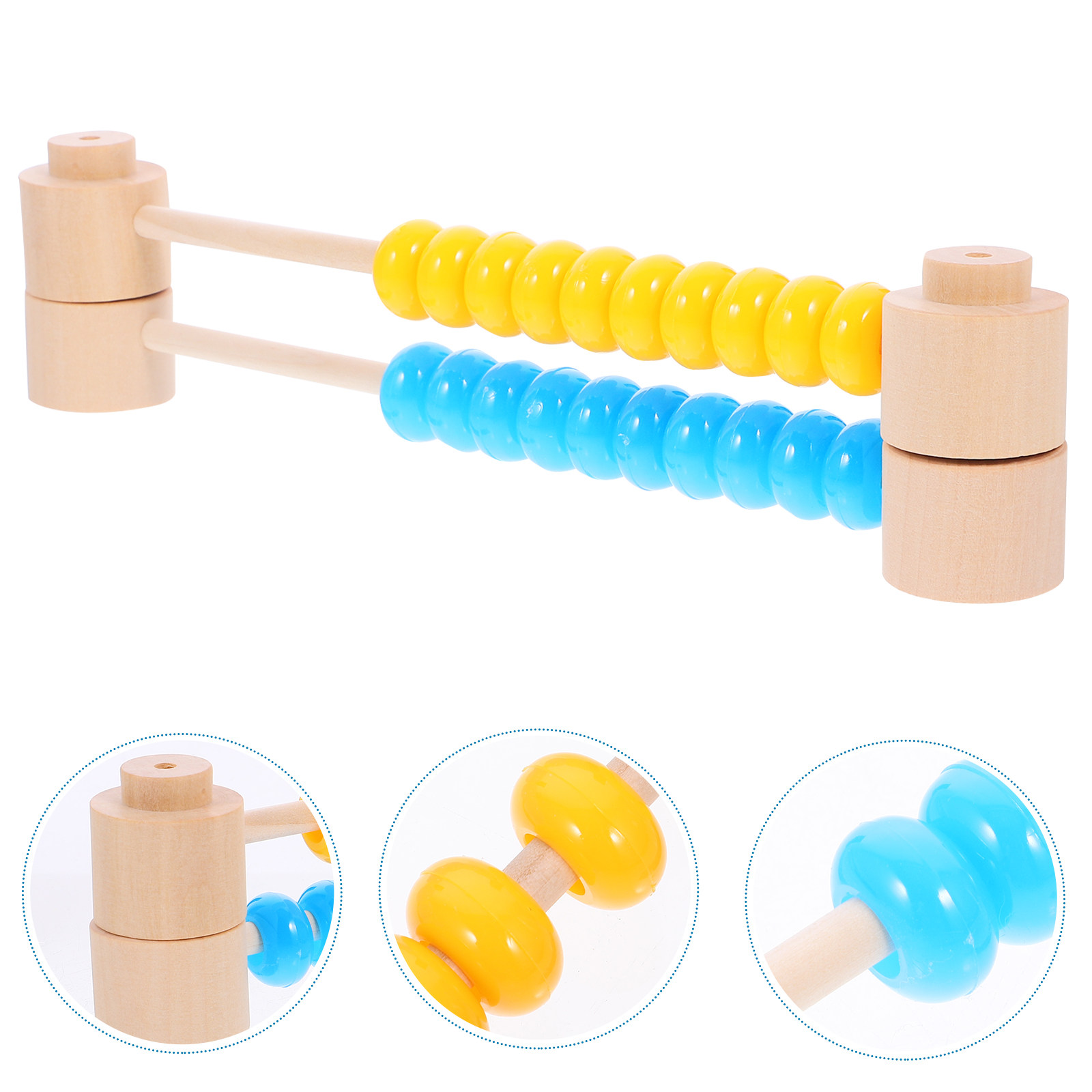 2Pcs Abacus Math Learning Tool - Abacus Counting Bead reseña y precio