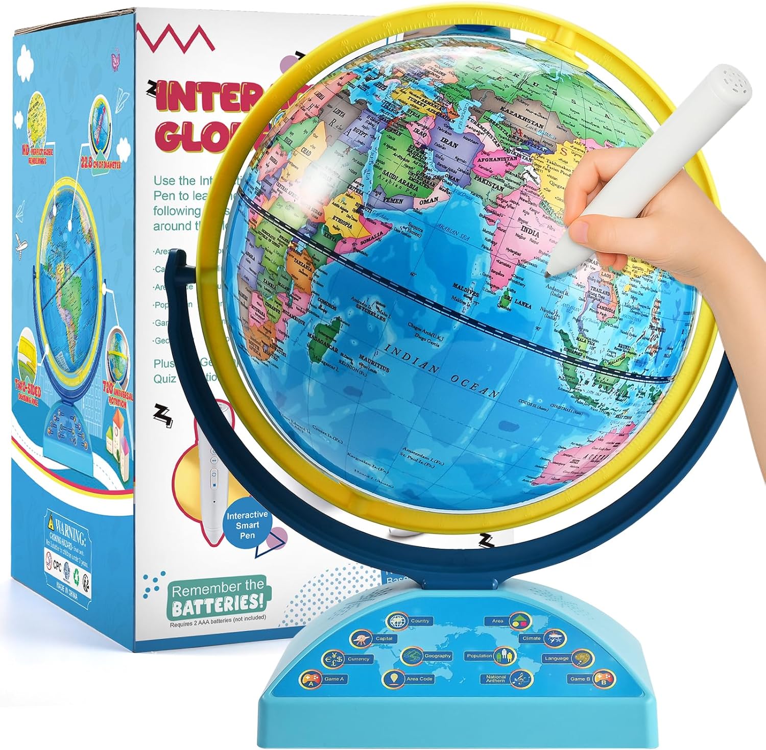 Interactive Globe for Kids Age - Kids Education Age reseña y precio