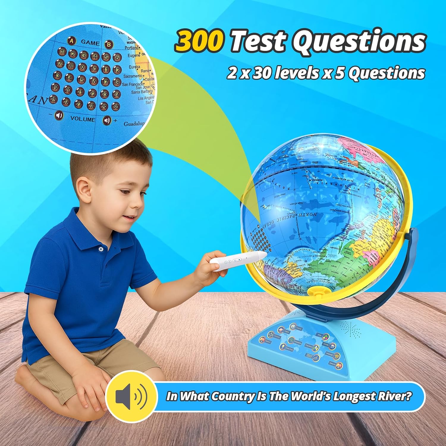 Interactive Globe for Kids Age - Kids Education Age reseña y precio