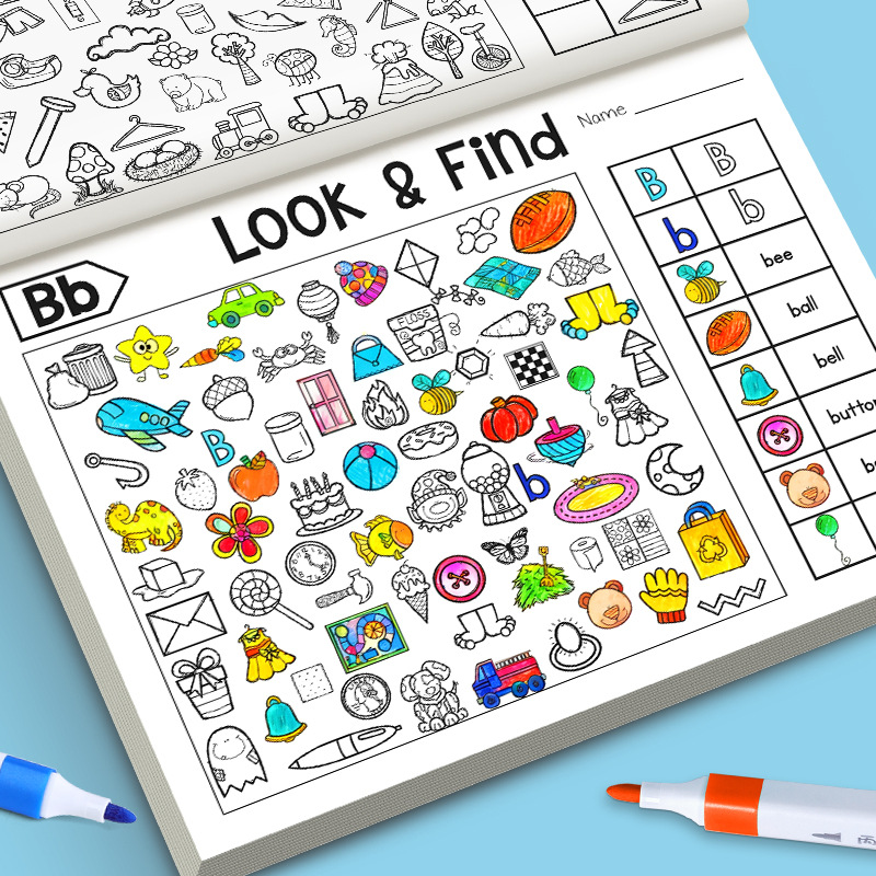 Kids Finding Item Fun Coloring - Kids Education Fun reseña y precio