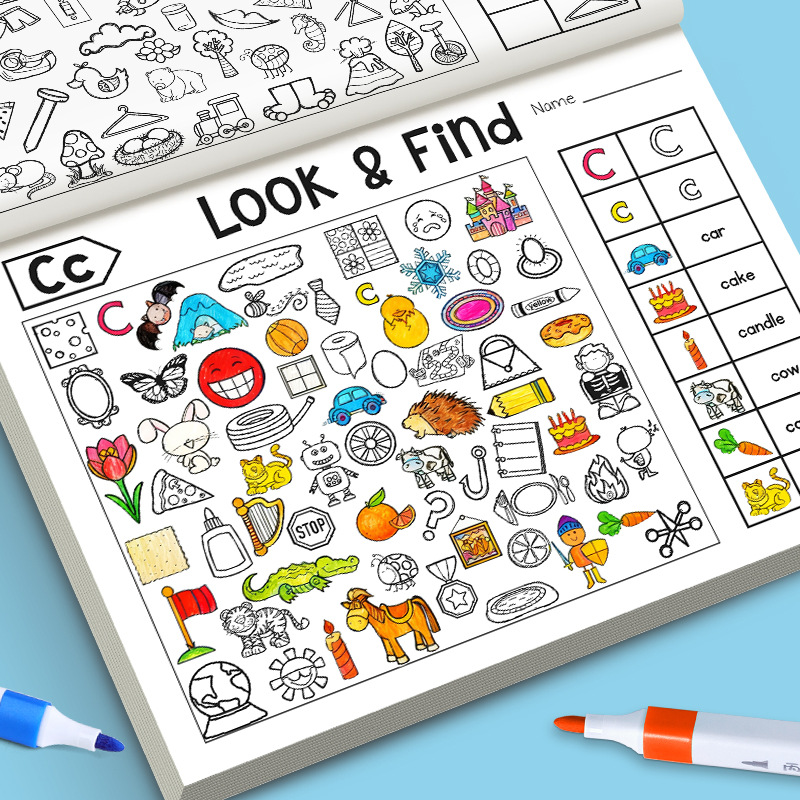 Kids Finding Item Fun Coloring - Kids Education Fun reseña y precio
