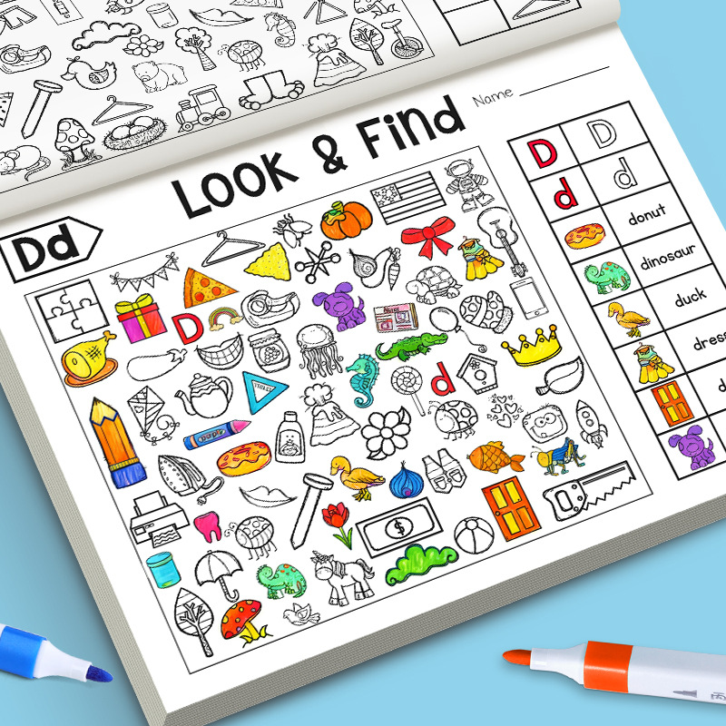 Kids Finding Item Fun Coloring - Kids Education Fun reseña y precio