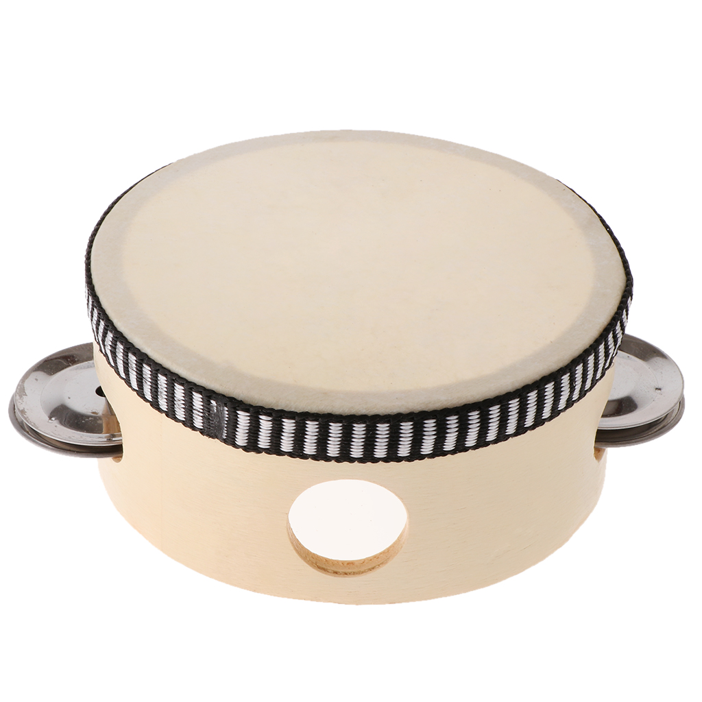 Wooden Musical Tambourine Beat - Kids Education Music reseña y precio