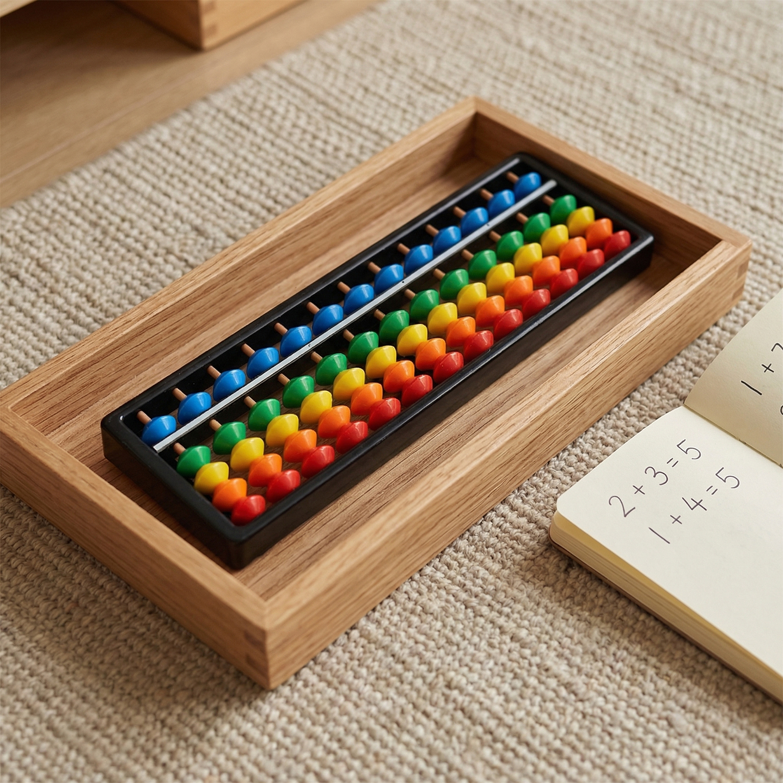 Soroban Calculator with Colorf - Abacus Counting Bead reseña y precio