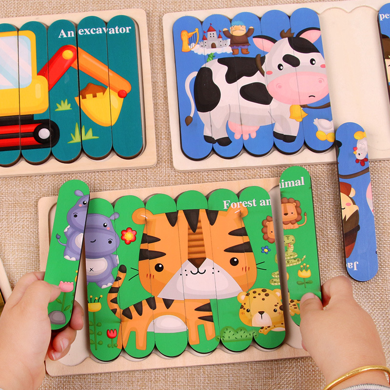 Montessori Toys 2 years Wooden - Kids Educational Game 2 reseña y precio