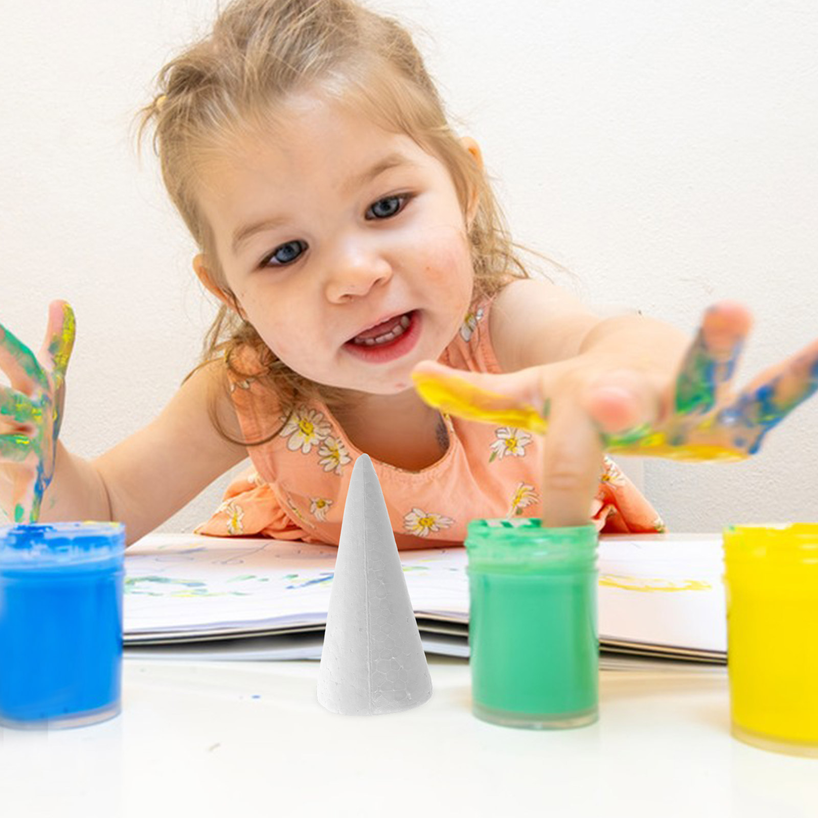 12pcs 15cm White Solid Craft F - Kids Educational Device reseña y precio