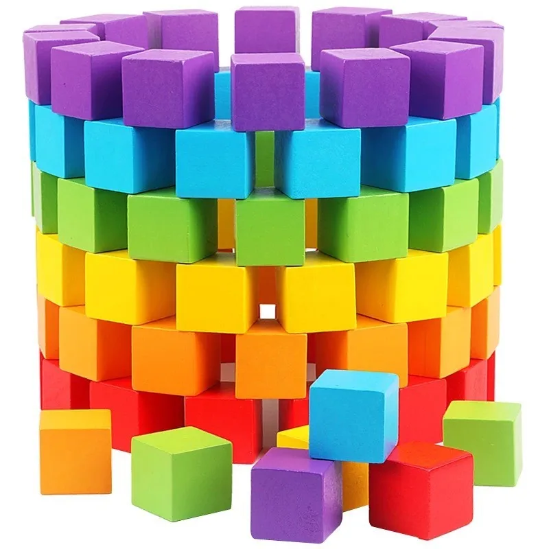 30Pcs/Set 2*2*2cm Colorful Woo - Kids Educational Game 2 reseña y precio