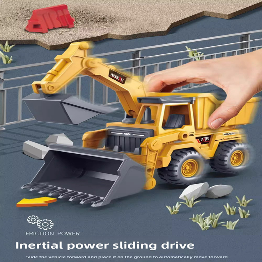 1pcs Excavator Truck Model Toy - Kids Educational Device reseña y precio