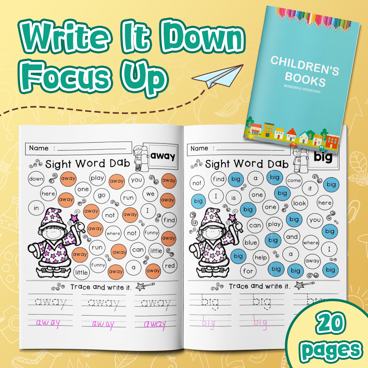Dab-and-Learn Sight Word Workb - Kids Education Age reseña y precio