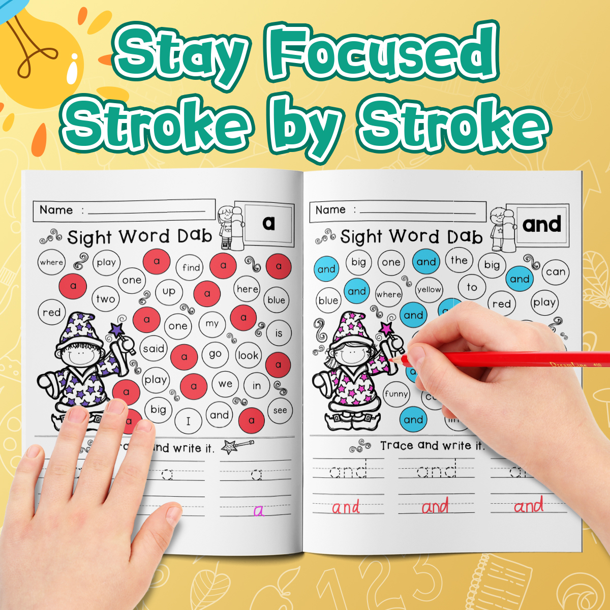 Dab-and-Learn Sight Word Workb - Kids Education Age reseña y precio
