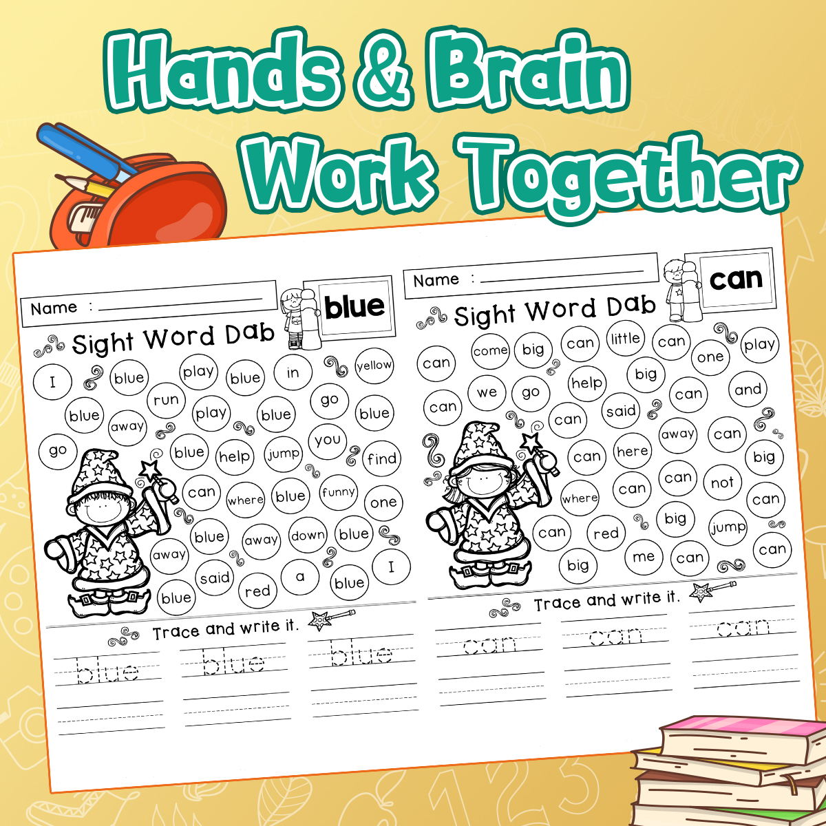 Dab-and-Learn Sight Word Workb - Kids Education Age reseña y precio