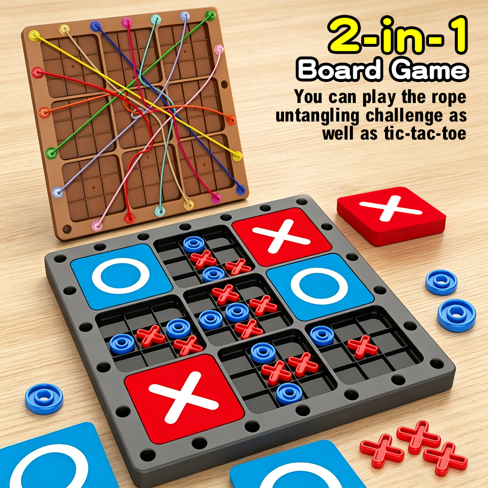 Children 2-in-1 Rope Untanglin - Kids Educational Game 2 reseña y precio