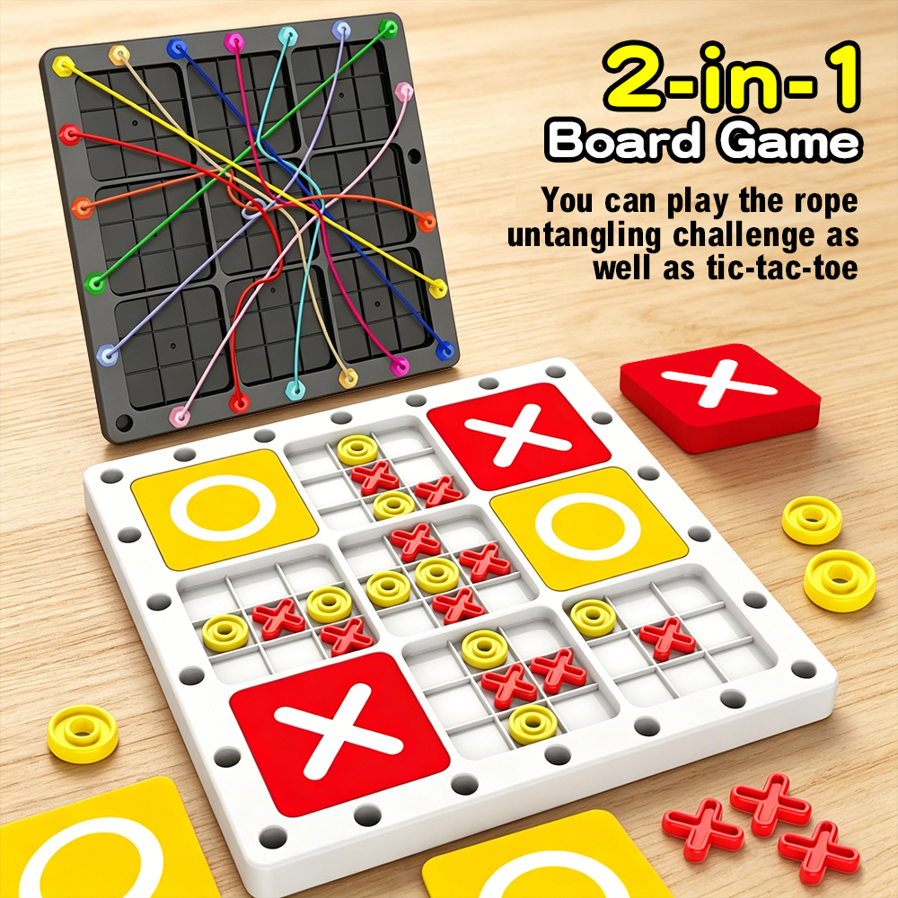 Children 2-in-1 Rope Untanglin - Kids Educational Game 2 reseña y precio