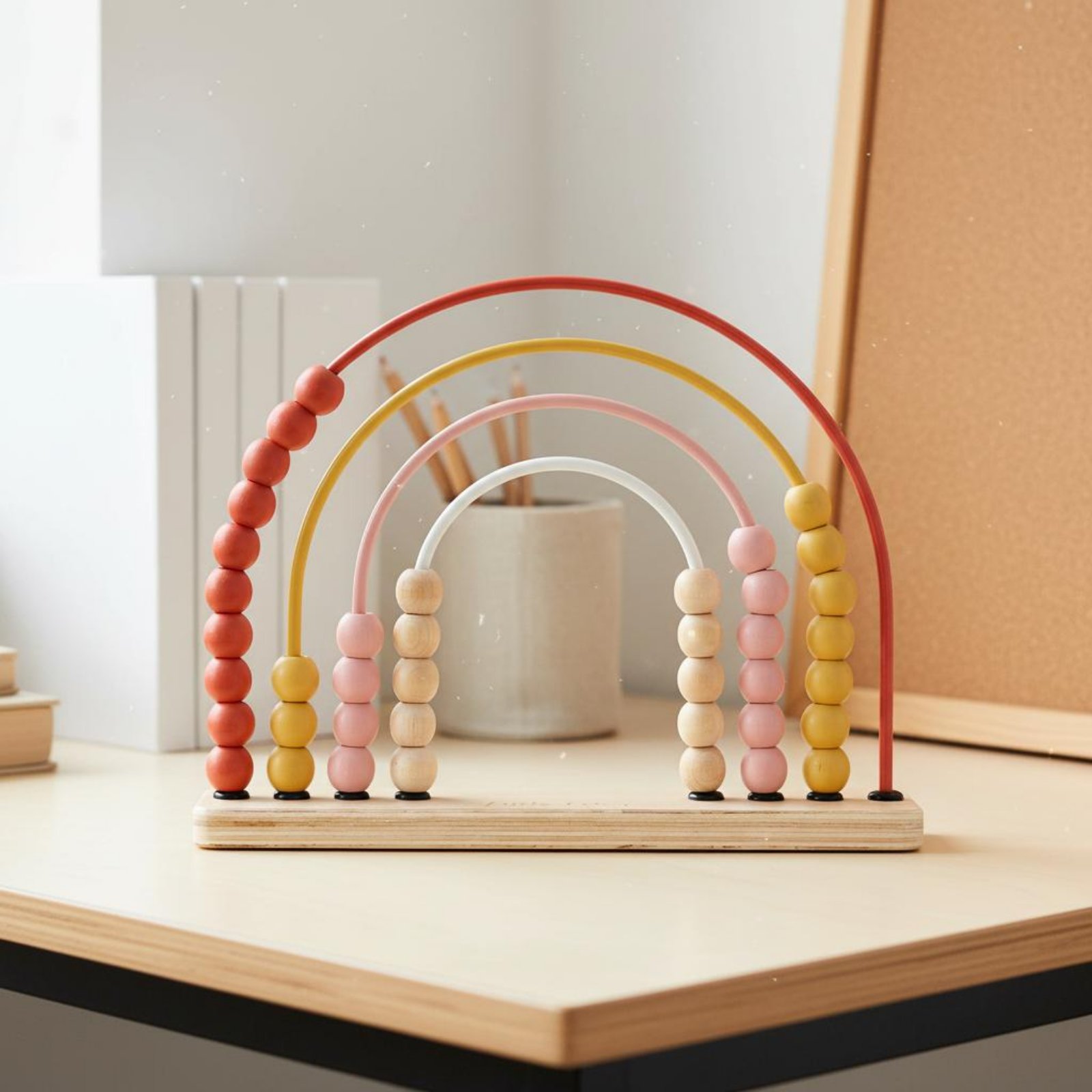 Rainbow Abacus Toy Develops Ma - Abacus Counting Bead reseña y precio