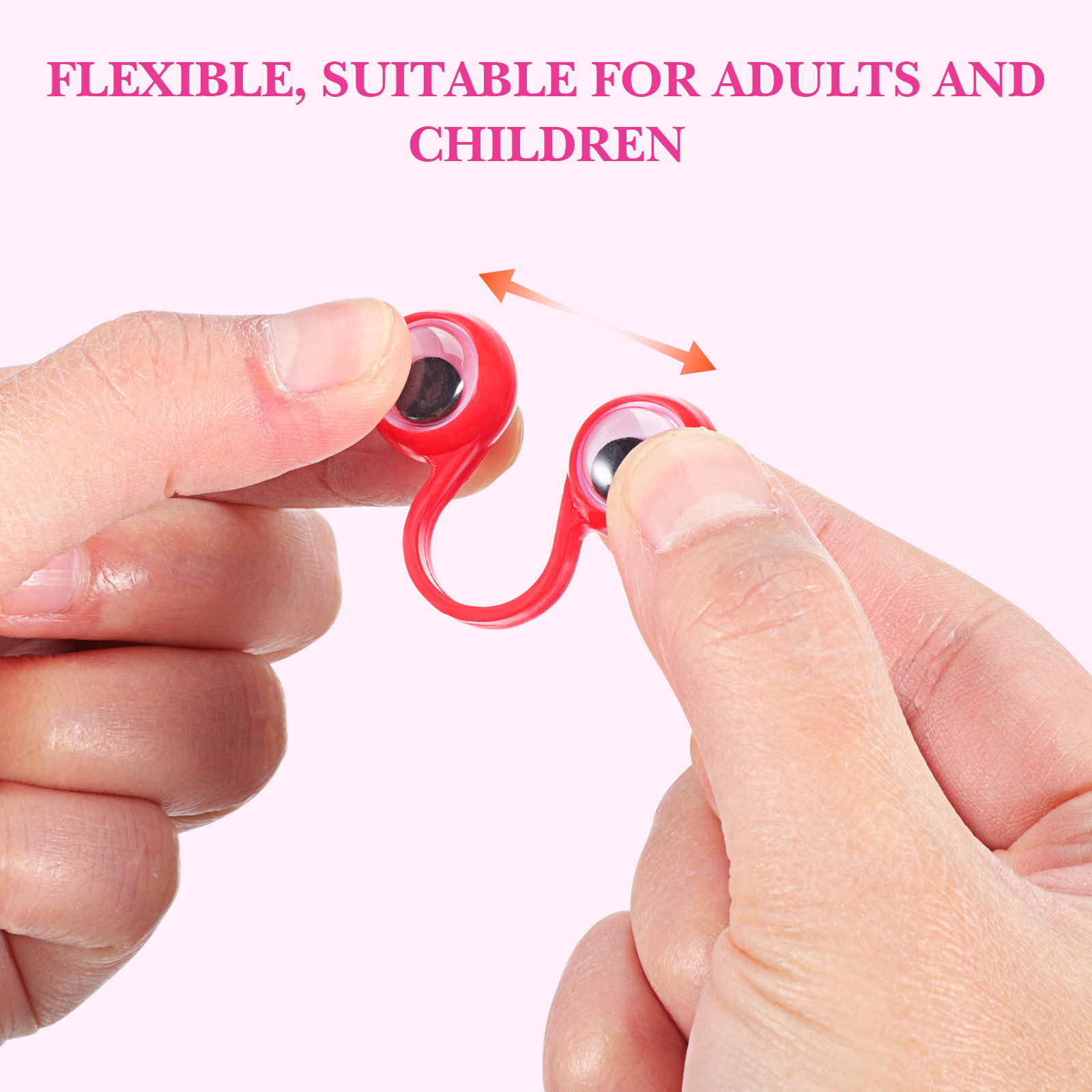 20Pcs Finger Ring Large Eyes P - Kids Education Fun reseña y precio