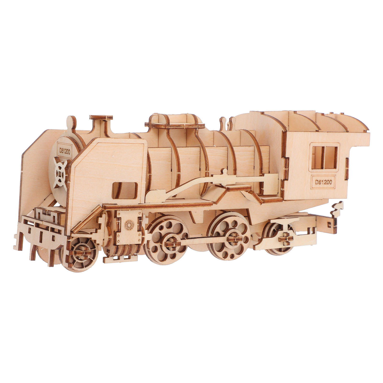 1Set Wooden Train Puzzle 3D DI - Kids Education Fun reseña y precio