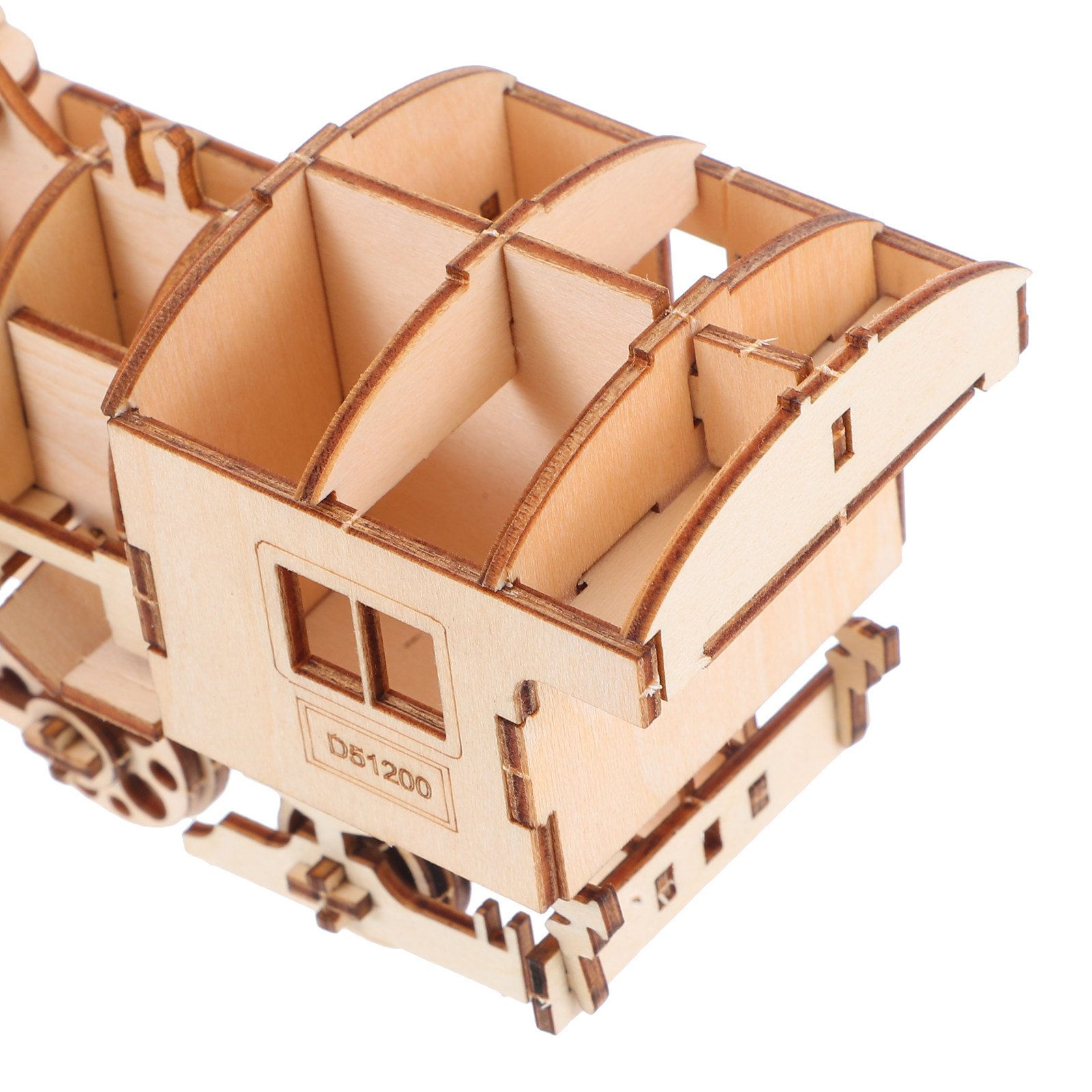 1Set Wooden Train Puzzle 3D DI - Kids Education Fun reseña y precio