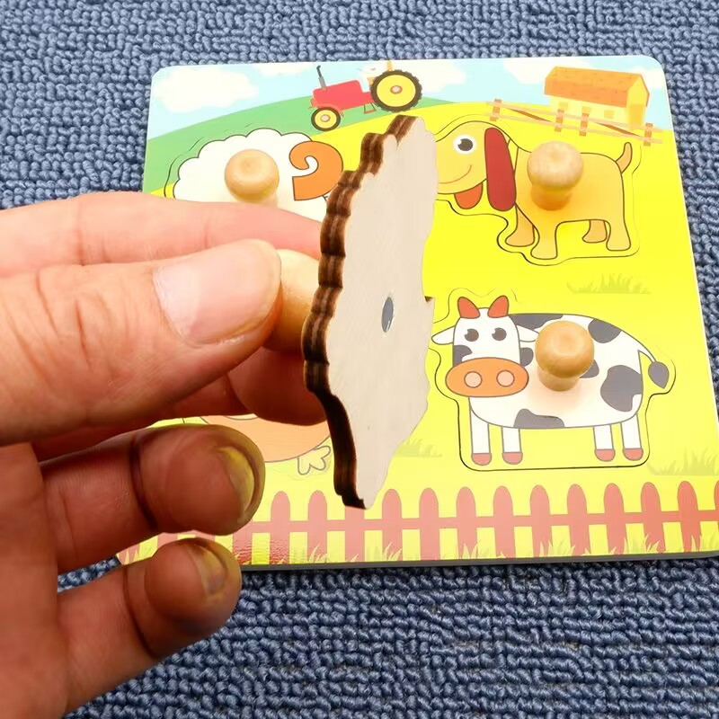 Kids Montessori 3D Wooden Puzz - Kids Educational Game 2 reseña y precio