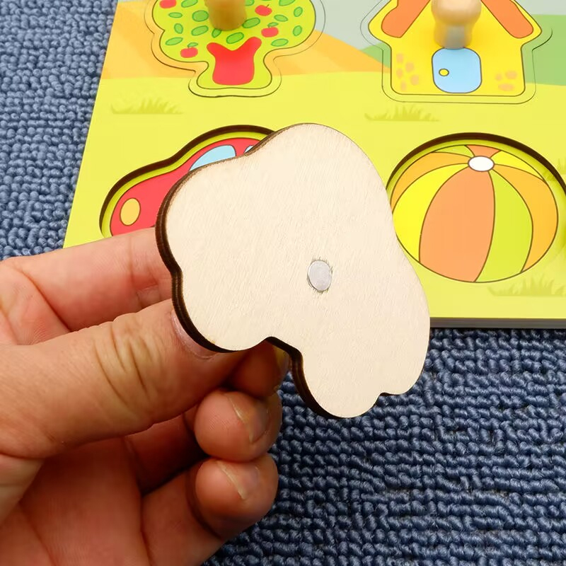 Kids Montessori 3D Wooden Puzz - Kids Educational Game 2 reseña y precio