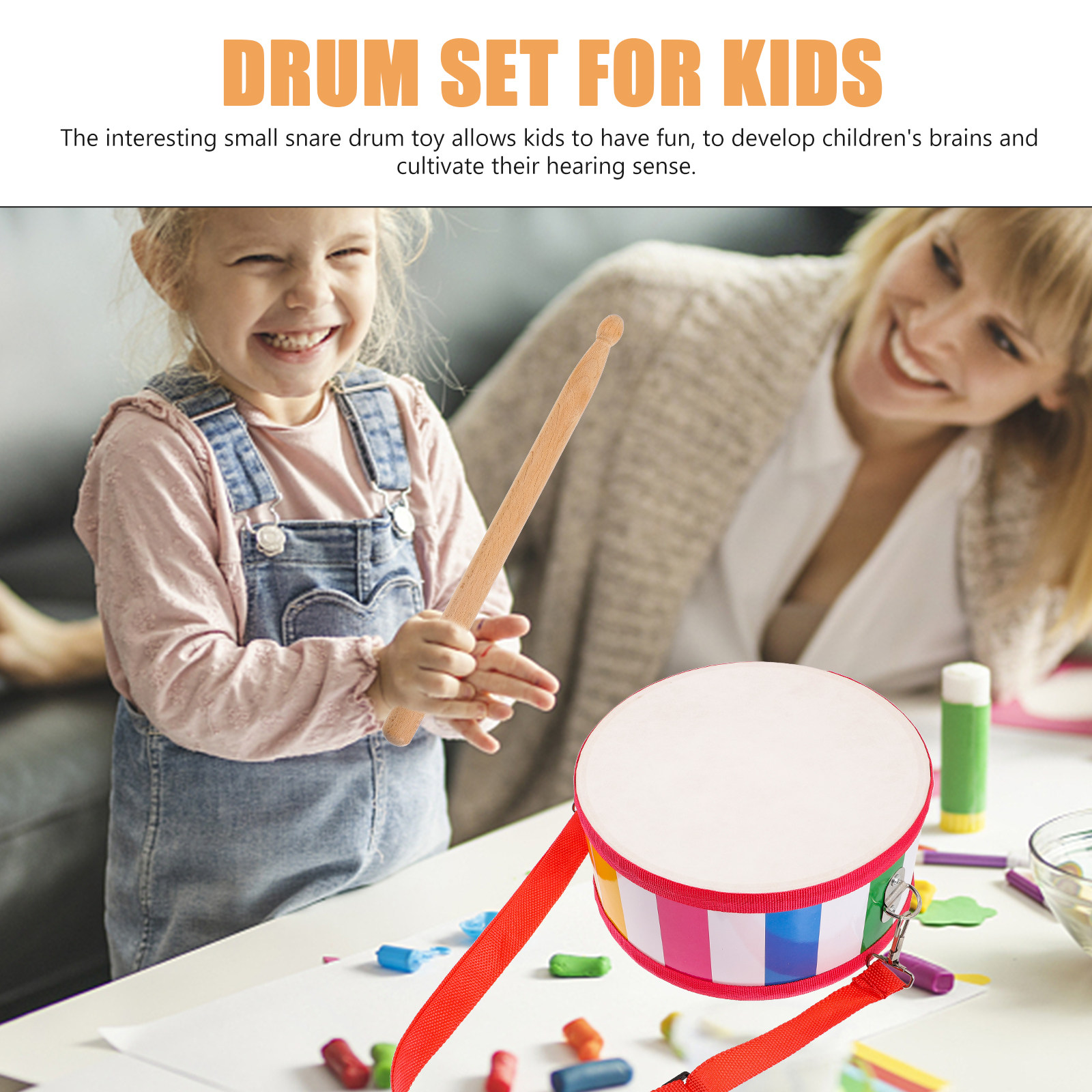 1Set Kids Snare Drum Children' - Kids Education Music reseña y precio