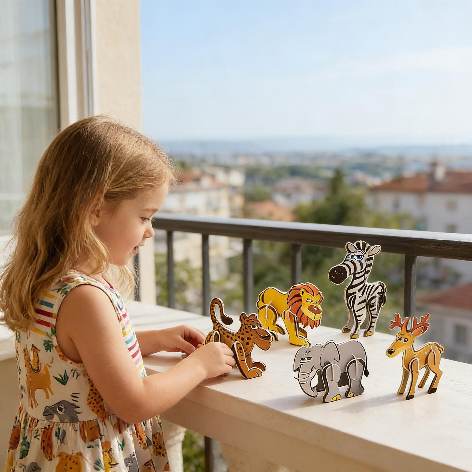 3D Cartoon Puzzles For Kids 7  - Kids Education Fun reseña y precio
