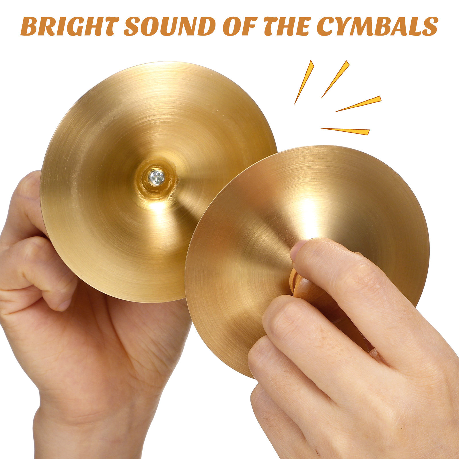 2Pcs Copper Finger Cymbals Sma - Kids Education Music reseña y precio