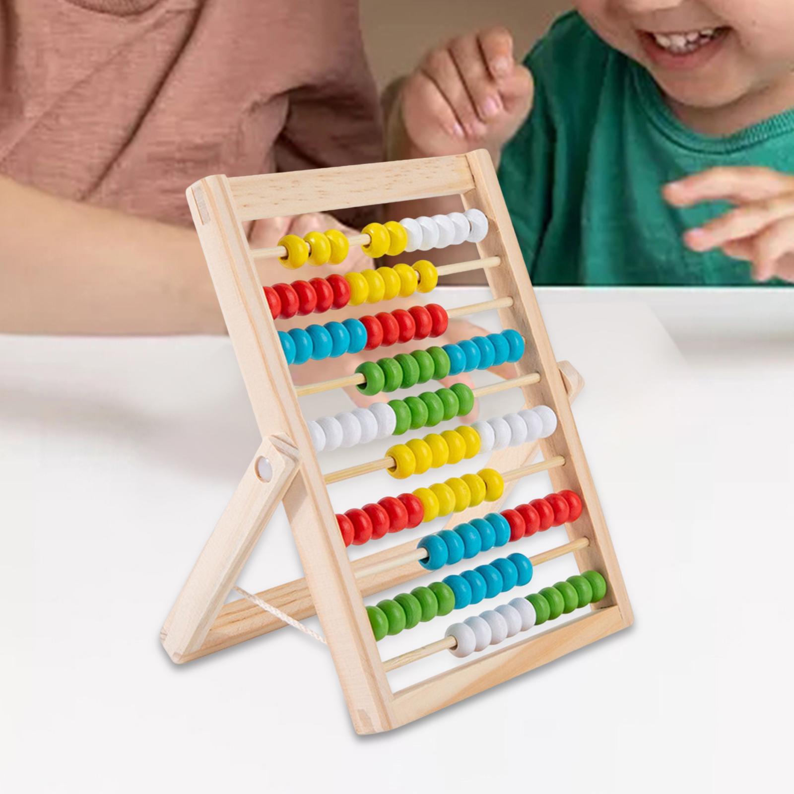 Wooden Abacus Educational Coun - Abacus Counting Bead reseña y precio