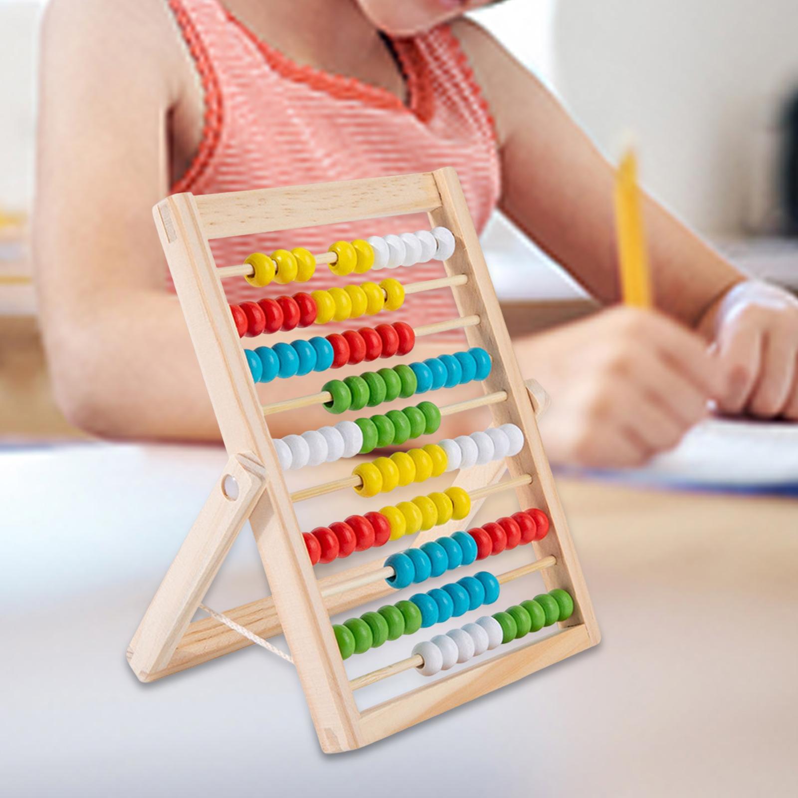 Wooden Abacus Educational Coun - Abacus Counting Bead reseña y precio