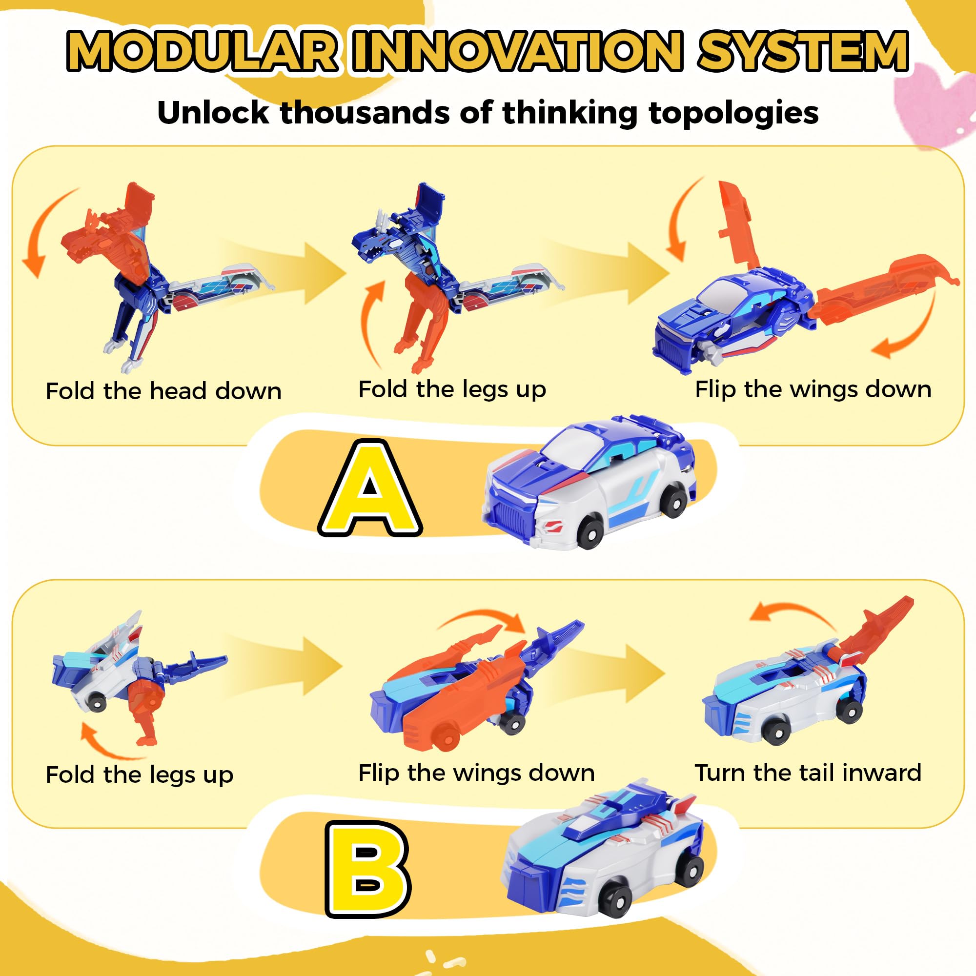 Magnetic 2-in-1 Collision Tran - Kids Education Fun reseña y precio