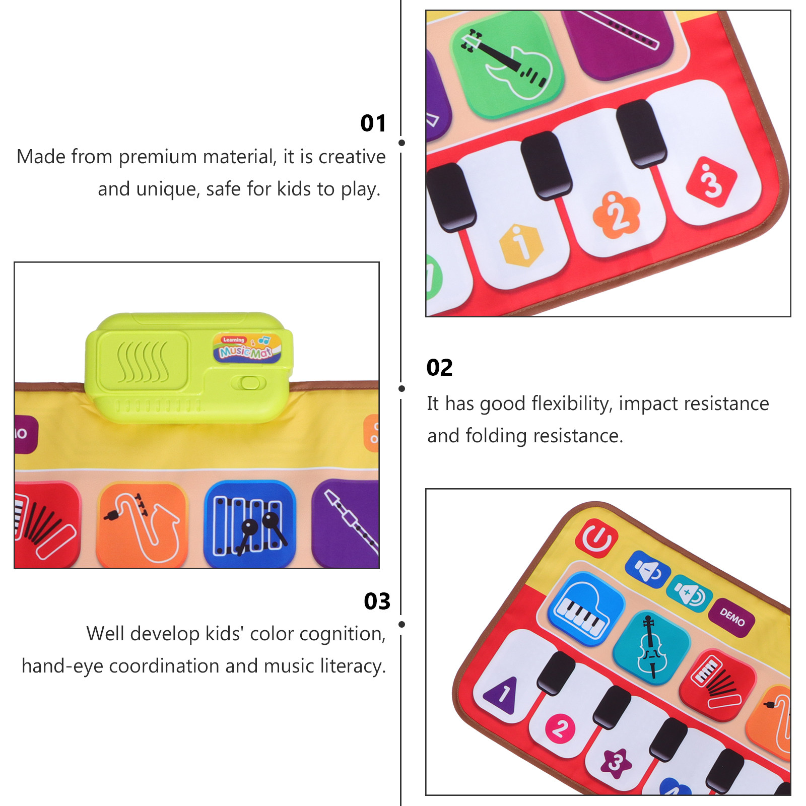 1Pcs Dancing Piano Mat Kids Mu - Kids Education Music reseña y precio