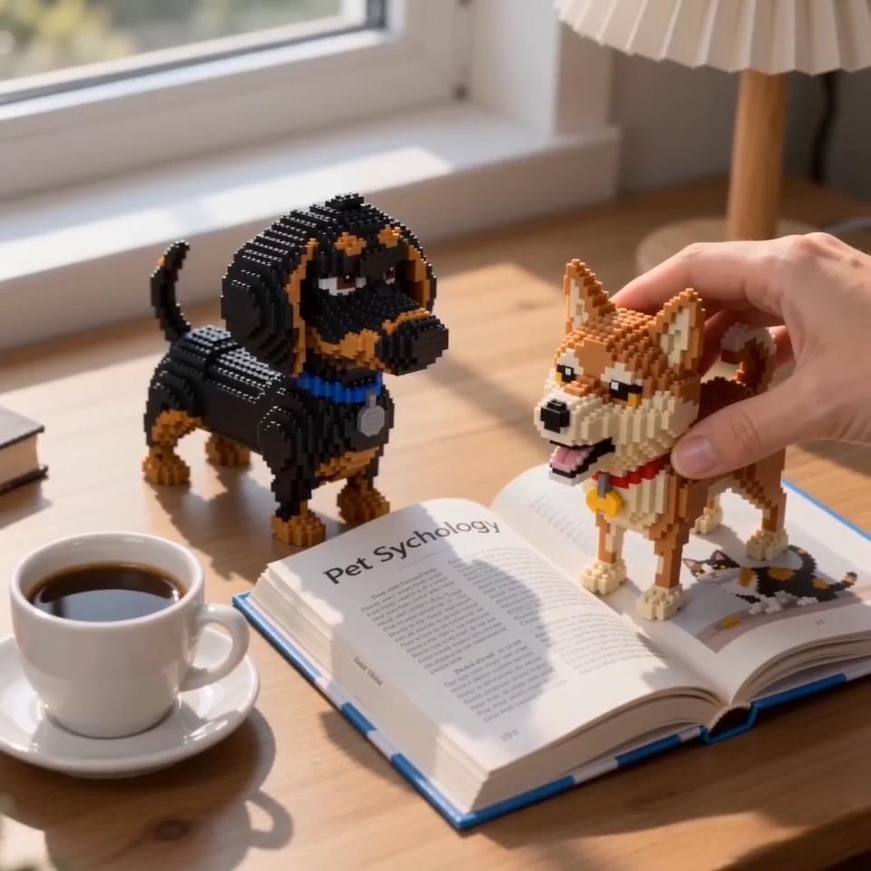 KNEW BUILT Shiba Inu Dogs Mode - Kids Education Recreation reseña y precio