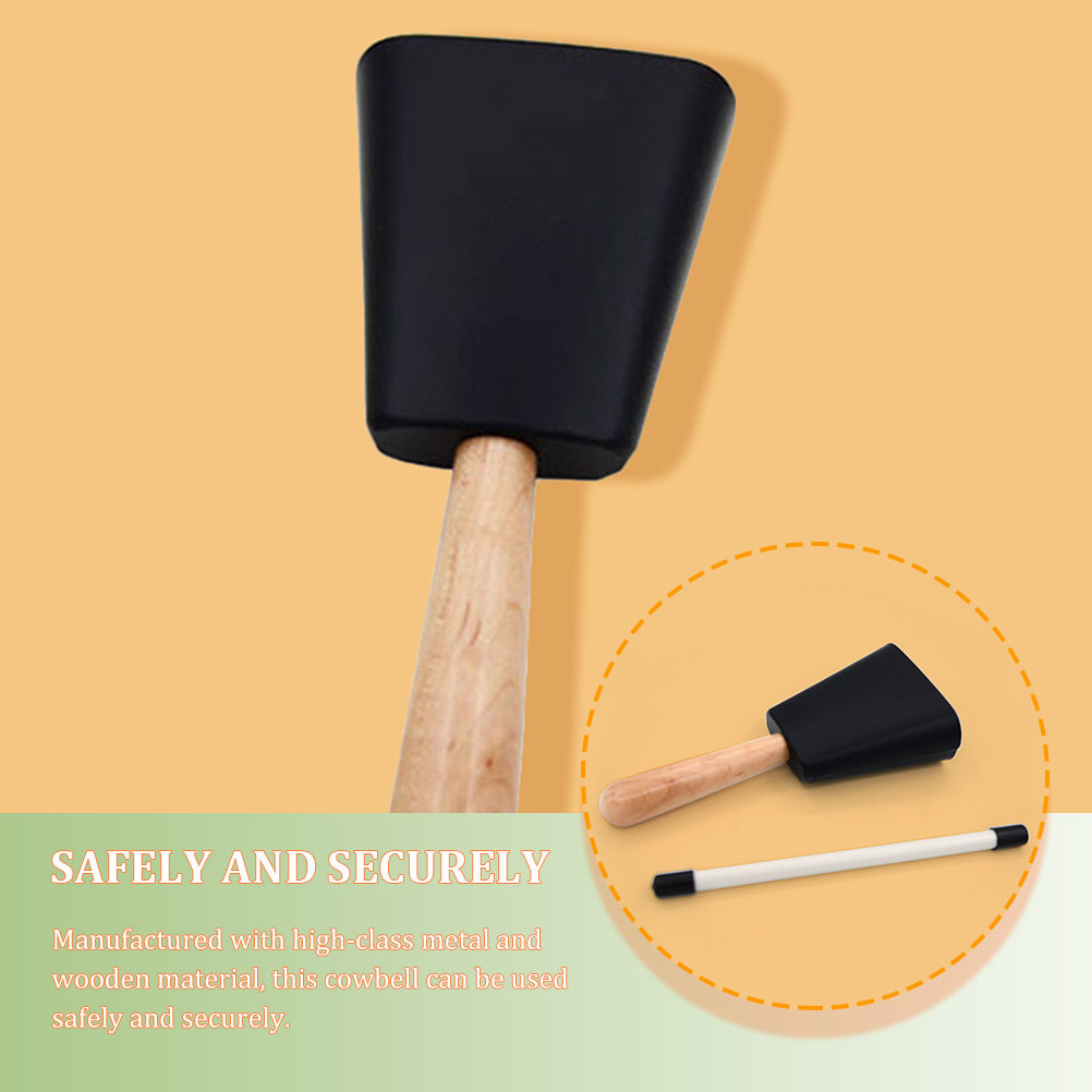 1Set Metal Cowbell with Wooden - Kids Education Music reseña y precio
