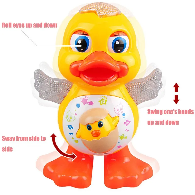 Electric Dancing Duck Toy Inte - Kids Education Music reseña y precio