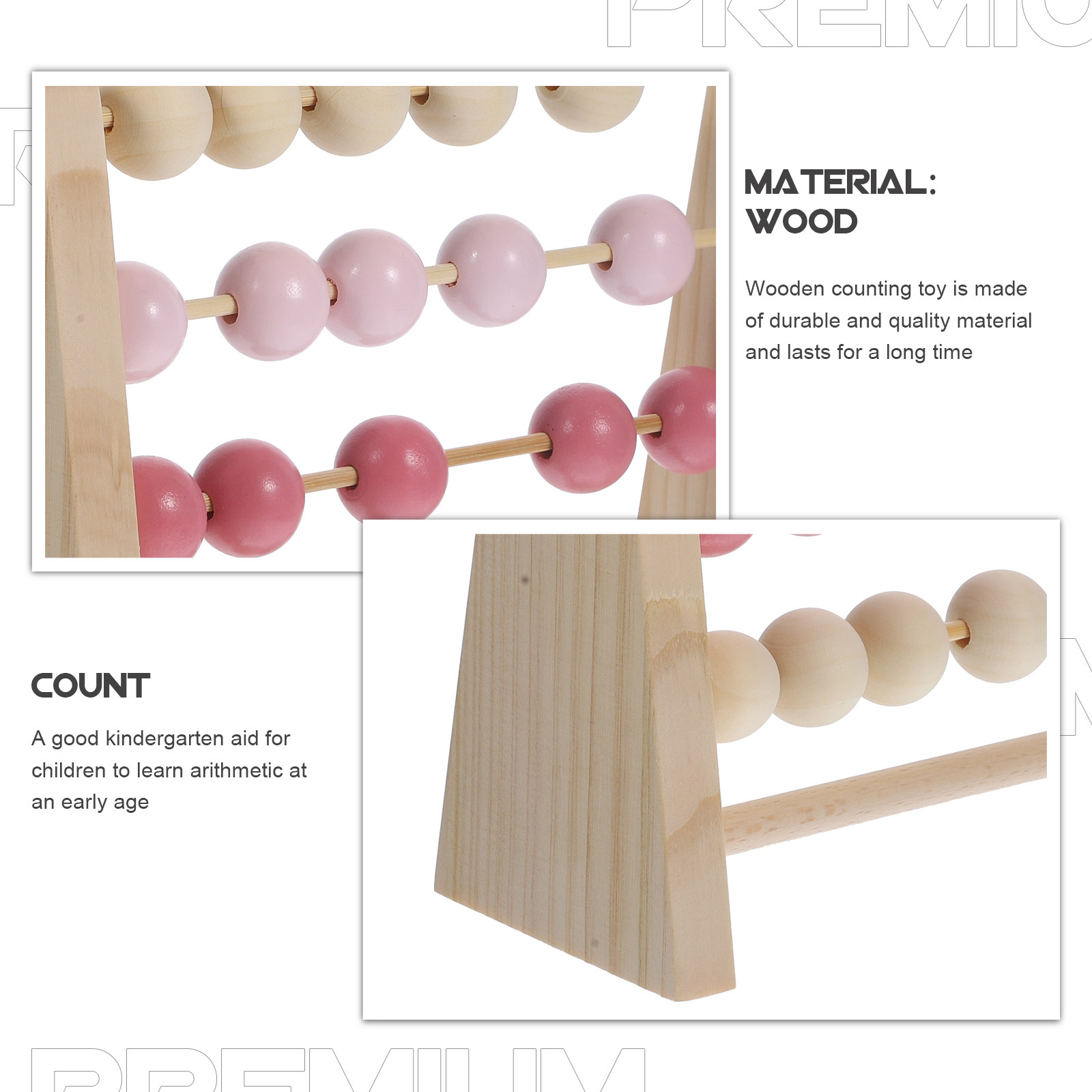 Children Wooden Abacus Countin - Abacus Counting Bead reseña y precio