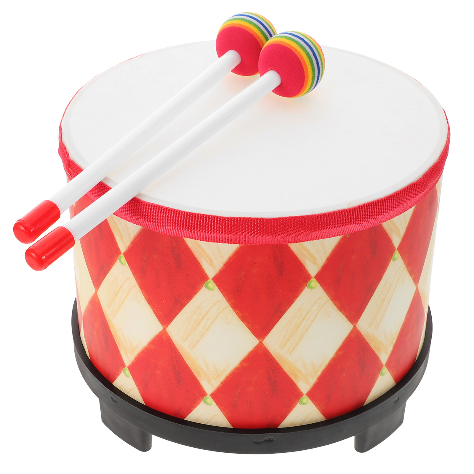 Kids Hand Drum Wooden Red Tom  - Kids Education Music reseña y precio