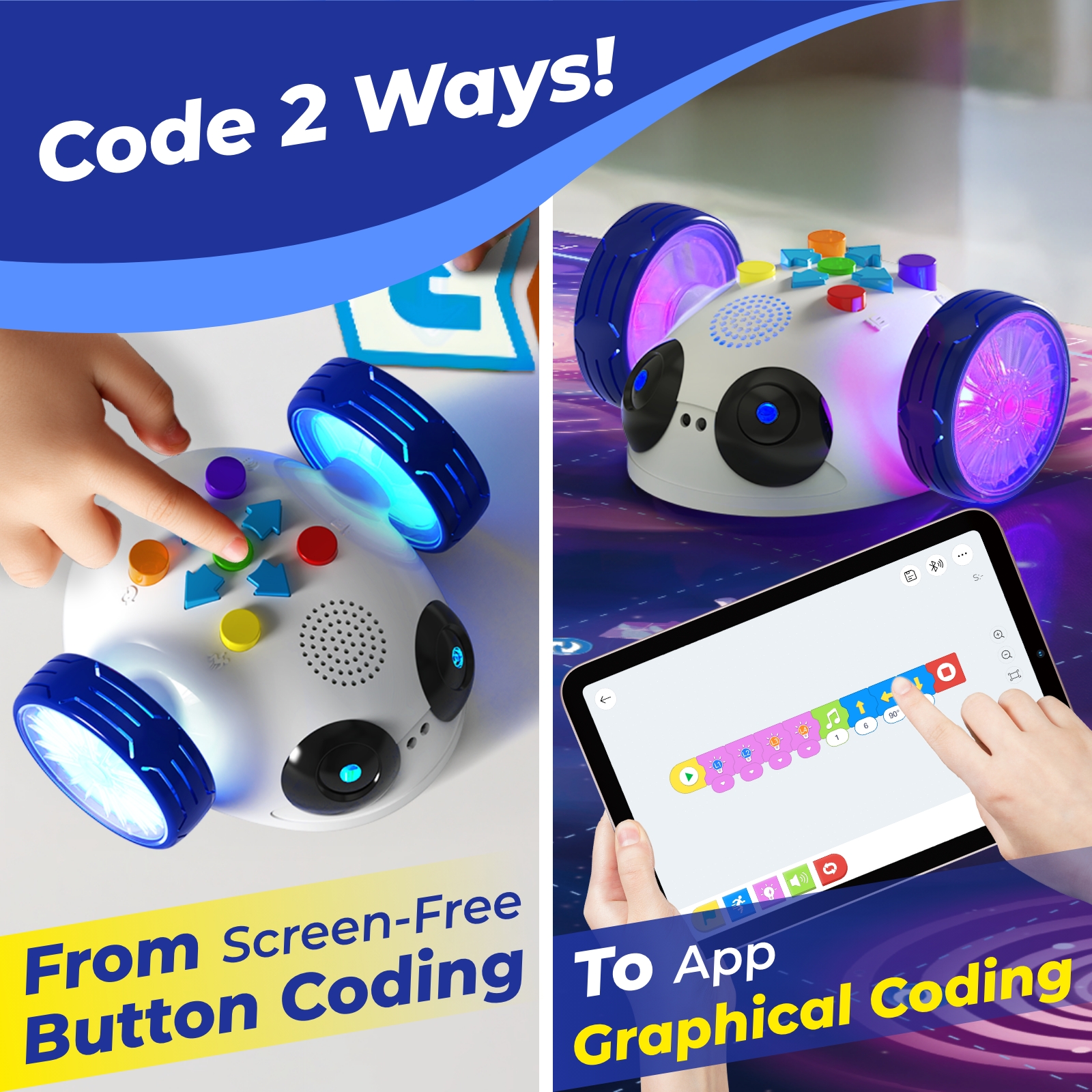 Apitor Mini Robot Wheels Codin - Kids Education Age reseña y precio