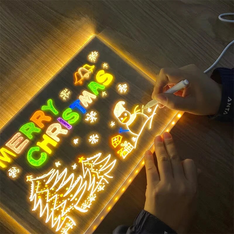 Magic Glow Kids Drawing Board: - Kids Education Age reseña y precio