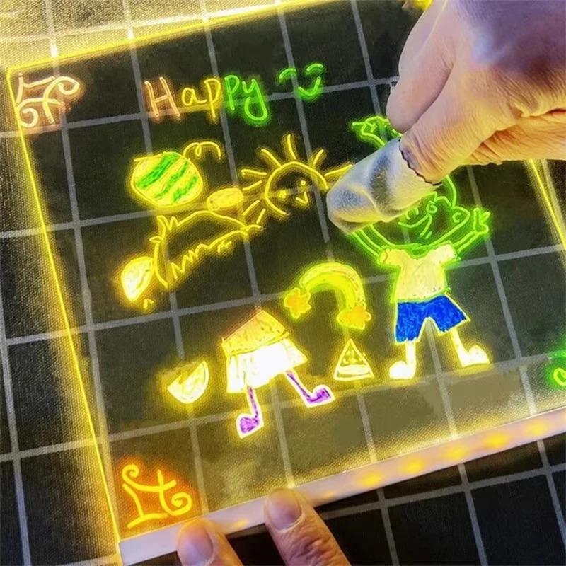 Magic Glow Kids Drawing Board: - Kids Education Age reseña y precio
