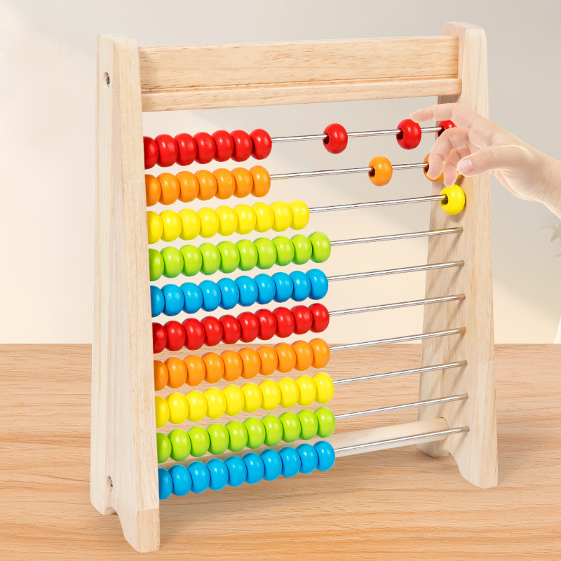 Wood Counting Beads Montessori - Abacus Counting Bead reseña y precio