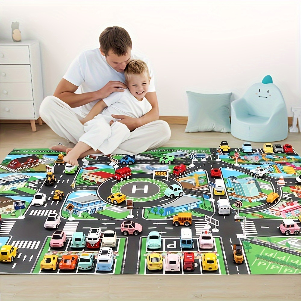 1pc, City Traffic Play Mat, La - Kids Educational Device reseña y precio