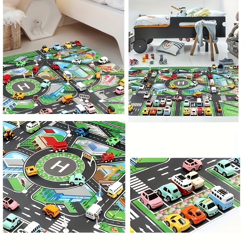 1pc, City Traffic Play Mat, La - Kids Educational Device reseña y precio