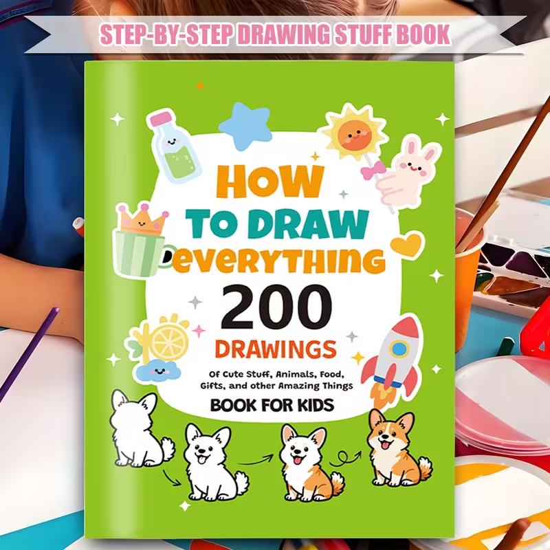 Drawing Book for Kids - 200+ S - Kids Education Age reseña y precio