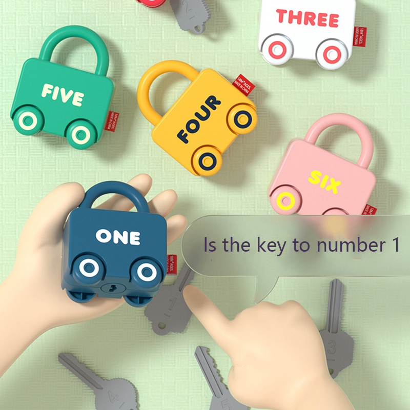 Baby Learning Lock with Key Ca - Kids Educational Game 2 reseña y precio