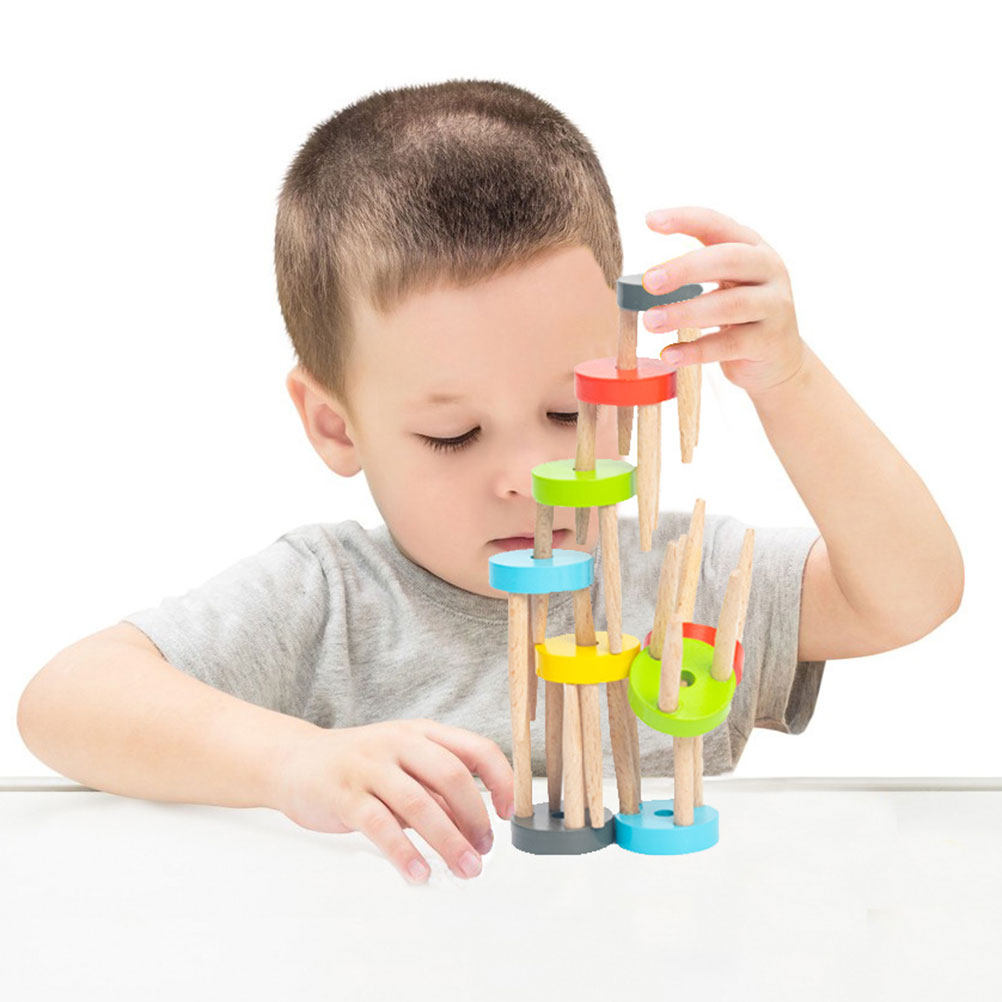 1Set Balance Chair Stacking Ga - Kids Educational Game 2 reseña y precio