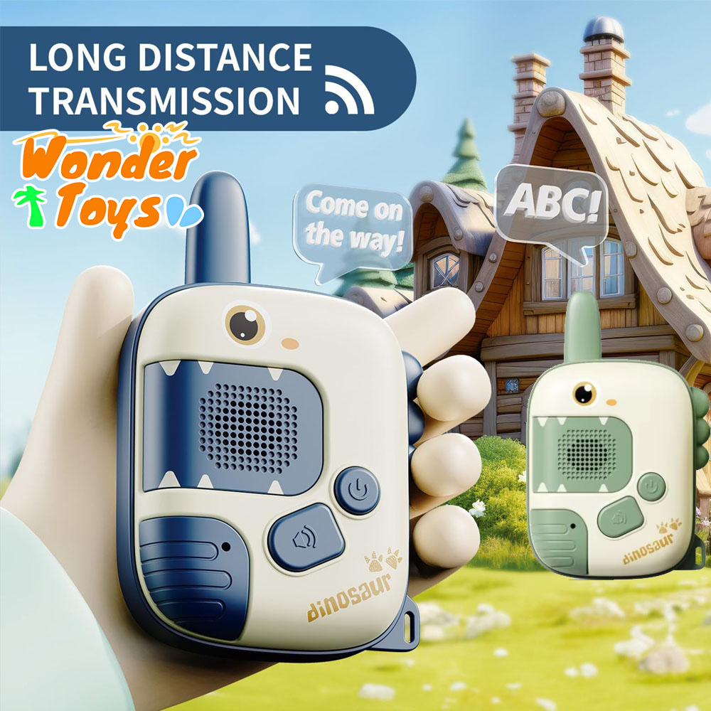 2 Pieces Dinosaur Walkie Talki - Kids Educational Game 2 reseña y precio