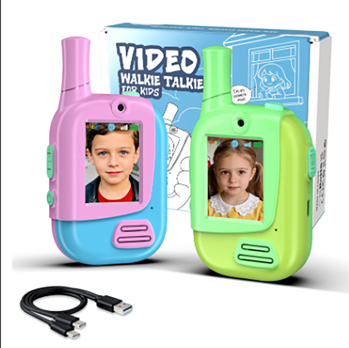 2 Pack Rechargeable Kids Video - Kids Educational Game 2 reseña y precio