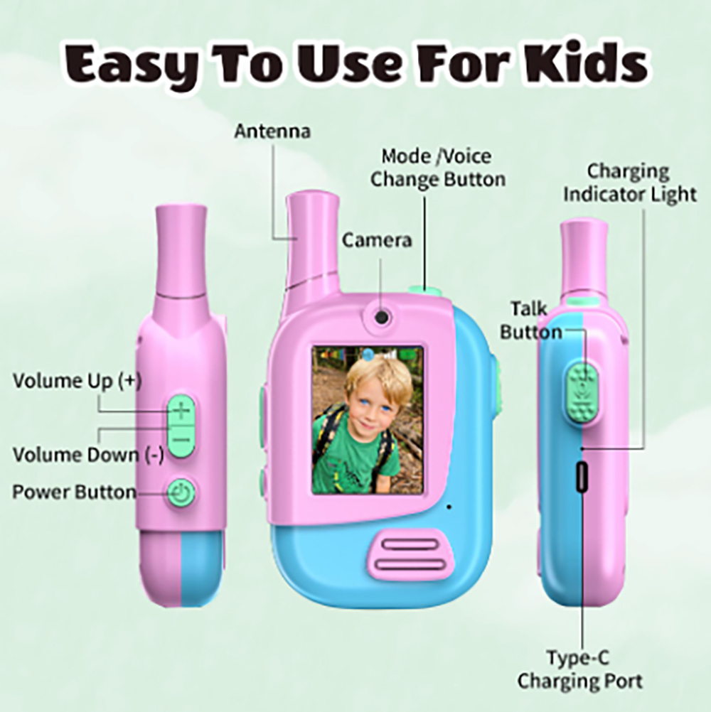 2 Pack Rechargeable Kids Video - Kids Educational Game 2 reseña y precio